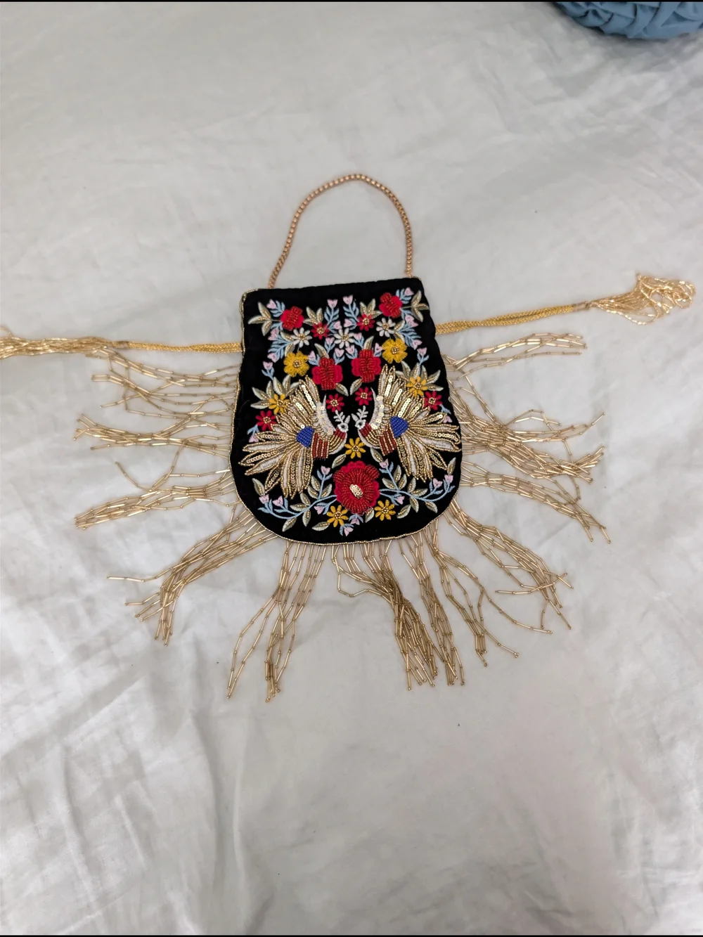 RAMLA Handcrafted Black Velvet 